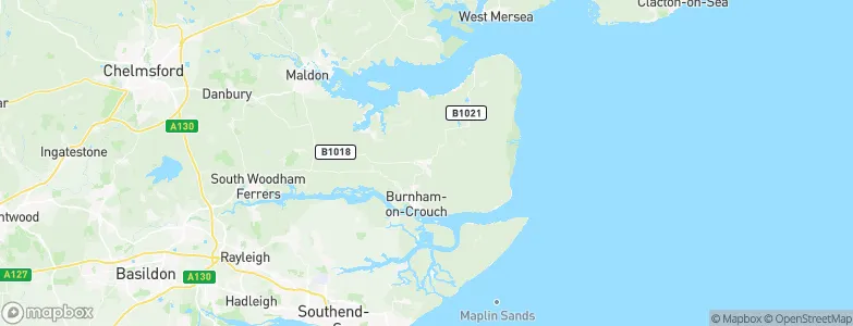 Southminster, United Kingdom Map