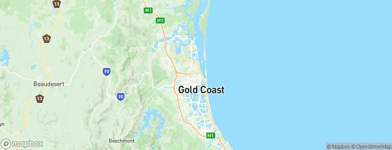 Southport, Australia Map