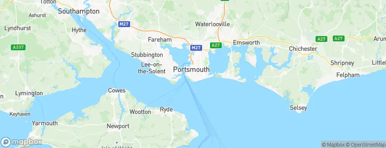 Southsea, United Kingdom Map