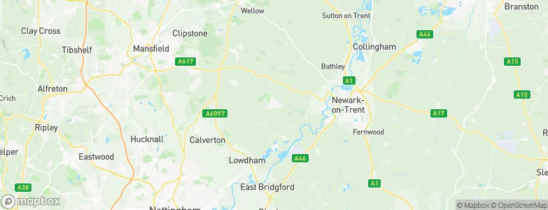 Southwell, United Kingdom Map