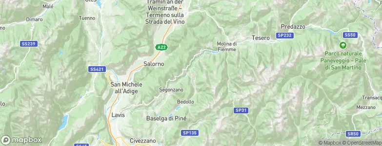 Sover, Italy Map