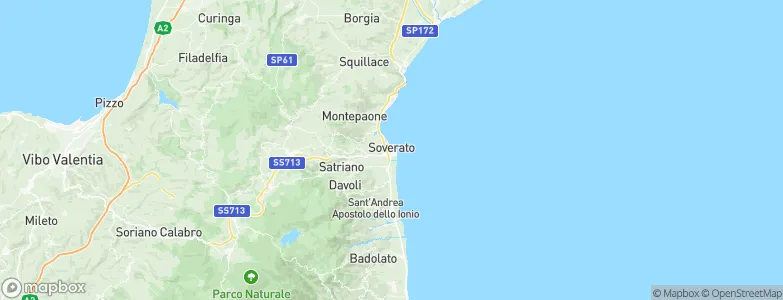Soverato Marina, Italy Map