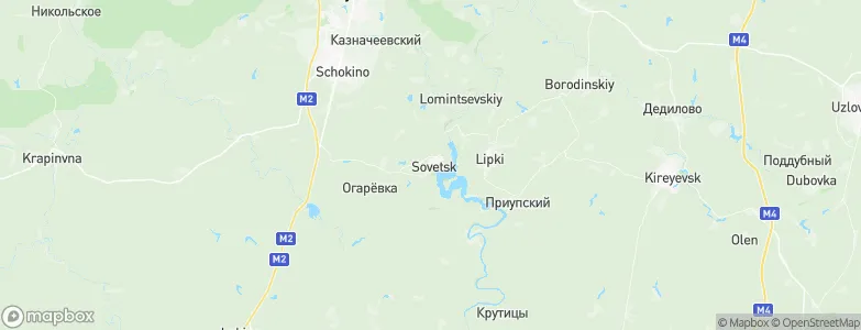 Sovetsk, Russia Map