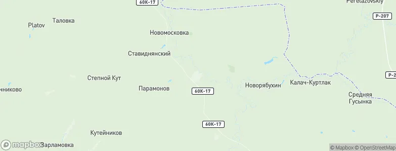 Sovetskaya, Russia Map