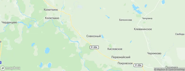 Sovkhoznyy, Russia Map