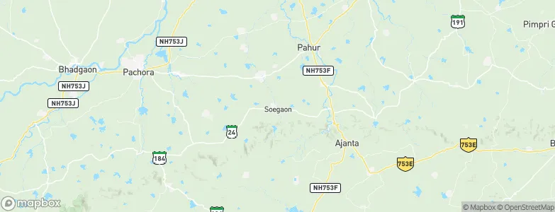 Soygaon, India Map