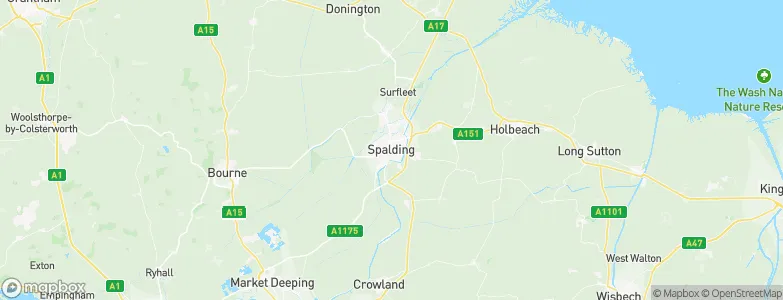 Spalding, United Kingdom Map