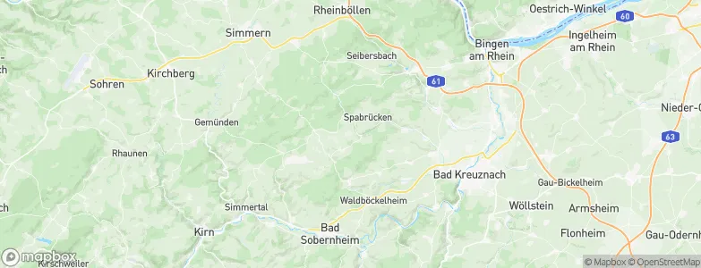 Spall, Germany Map