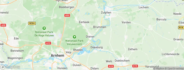 Spankeren, Netherlands Map