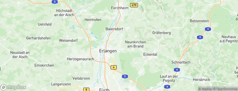 Spardorf, Germany Map