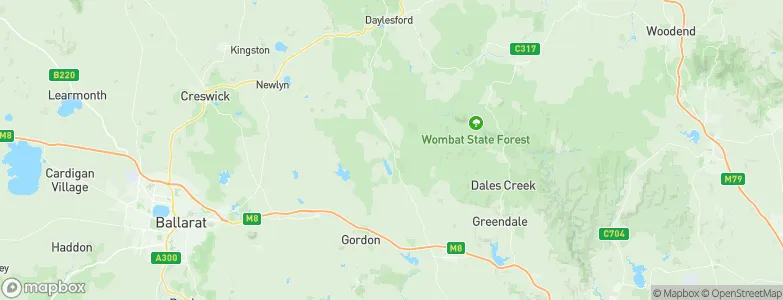 Spargo Creek, Australia Map