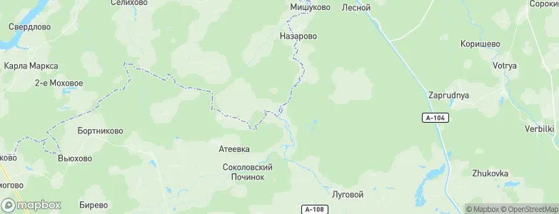 Spasskoye, Russia Map