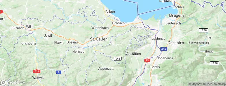 Speicher, Switzerland Map