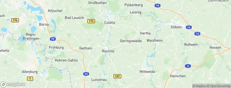 Spernsdorf, Germany Map