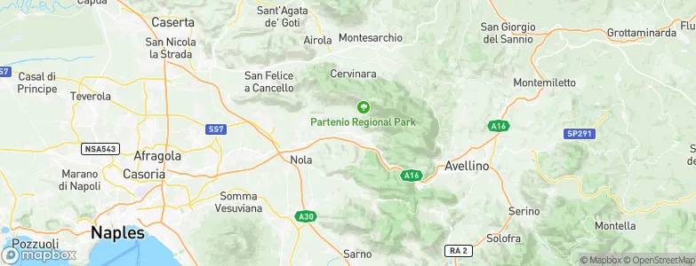 Sperone, Italy Map