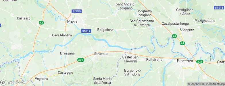 Spessa, Italy Map
