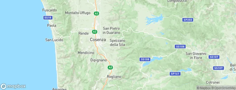 Spezzano Piccolo, Italy Map