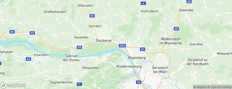 Spillern, Austria Map