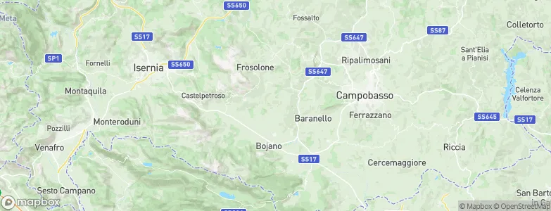 Spinete, Italy Map