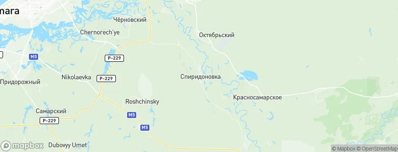 Spiridonovka, Russia Map