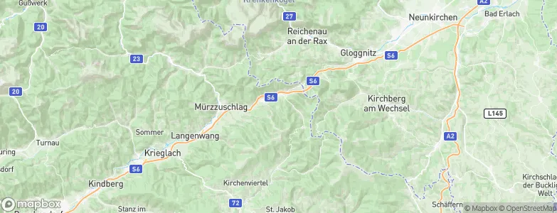Spital am Semmering, Austria Map