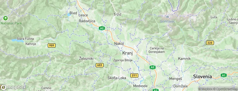 Spodnja Besnica, Slovenia Map
