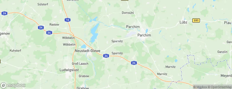 Spornitz, Germany Map