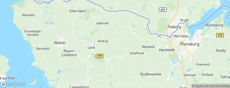 Sprakebüll, Germany Map