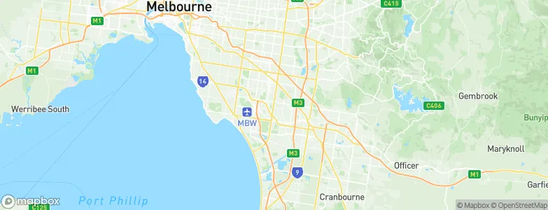 Springvale South, Australia Map