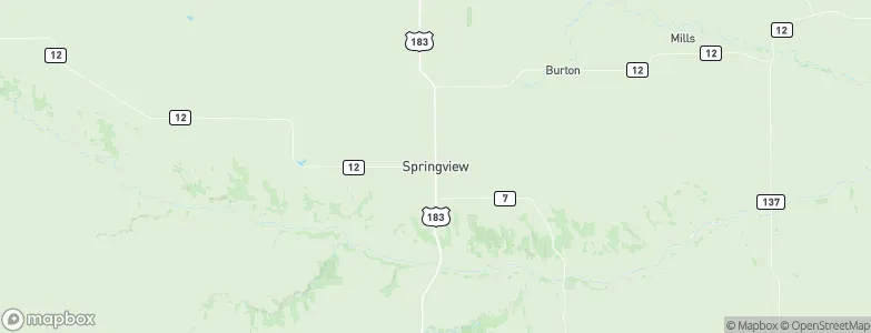 Springview, United States Map