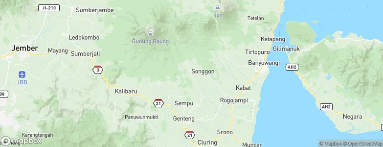 Sragikrajan, Indonesia Map