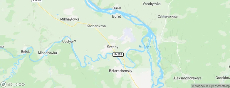 Sredniy, Russia Map