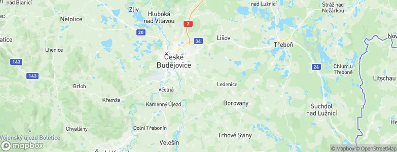 Srubec, Czechia Map
