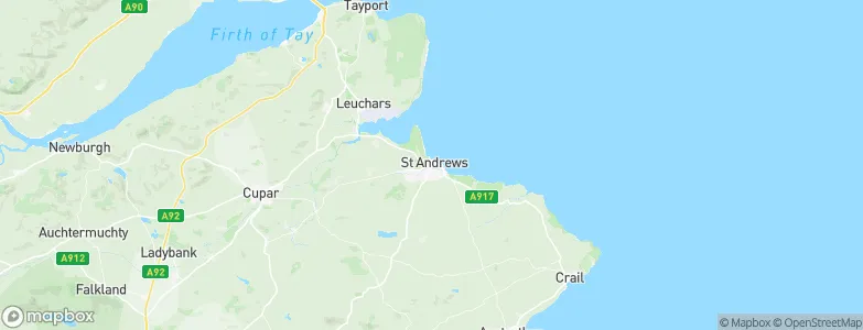 St Andrews, United Kingdom Map