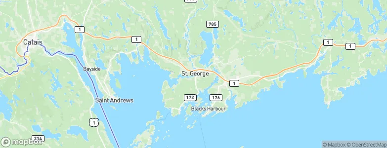 St. George, Canada Map