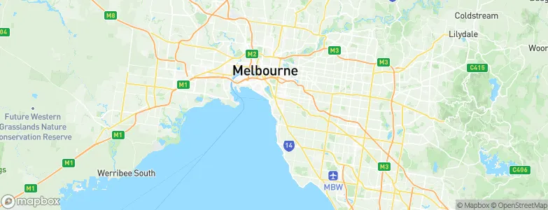 St Kilda, Australia Map