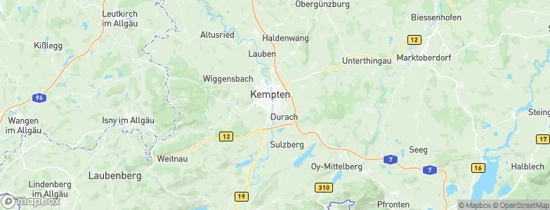 St. Mang, Germany Map