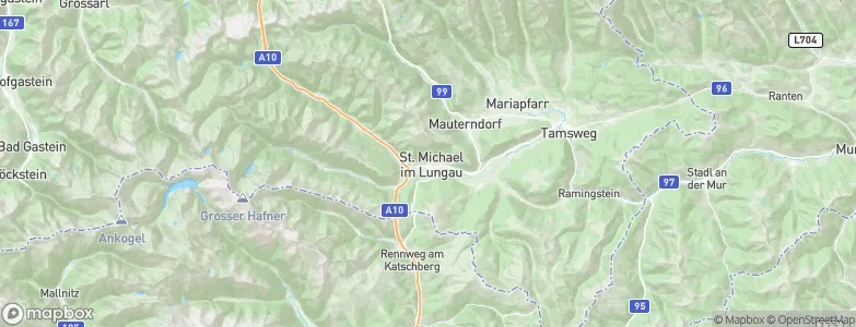 St Michael im Lungau, Austria Map