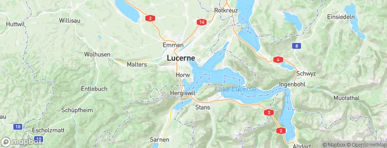 St. Niklausen, Switzerland Map