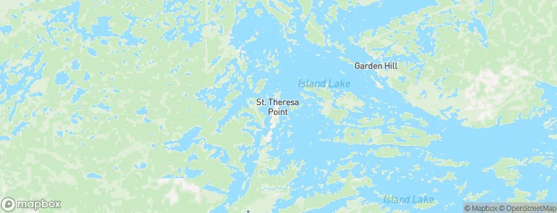 St. Theresa Point, Canada Map