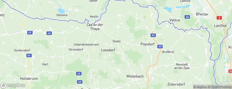 Staatz, Austria Map