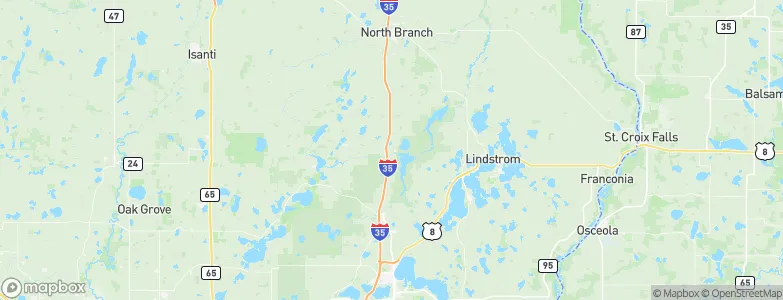 Stacy, United States Map