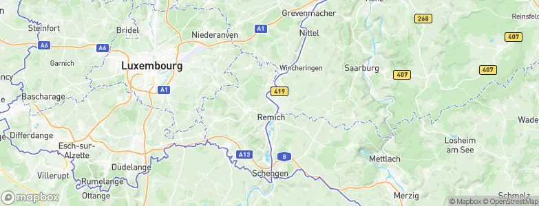 Stadtbredimus, Luxembourg Map