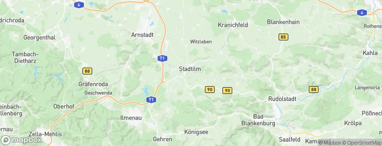 Stadtilm, Germany Map