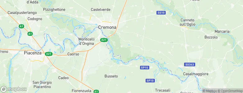 Stagno Lombardo, Italy Map