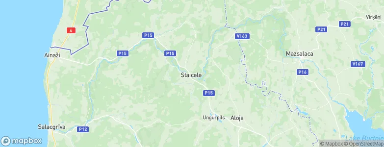 Staicele, Latvia Map