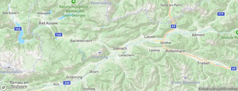 Stainach, Austria Map