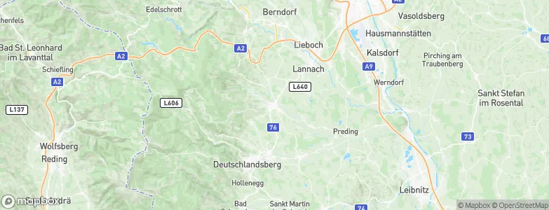Stainz, Austria Map