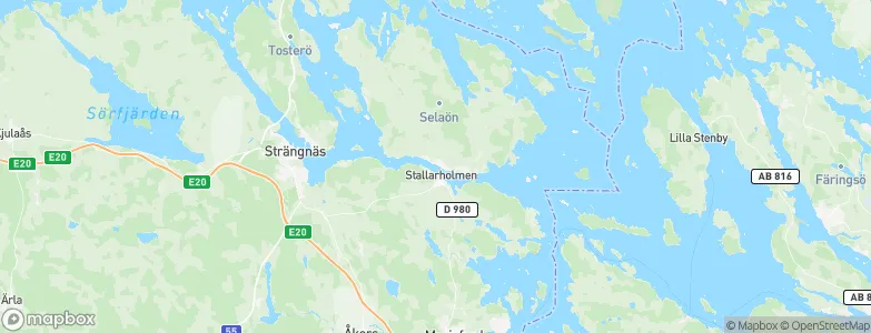 Stallarholmen, Sweden Map