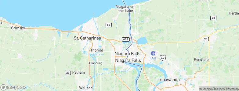 Stamford, Canada Map